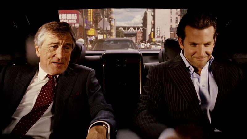 Limitless: Robert De Niro and Bradley Cooper in the film of Alan Glynn’s thriller The Dark Fields