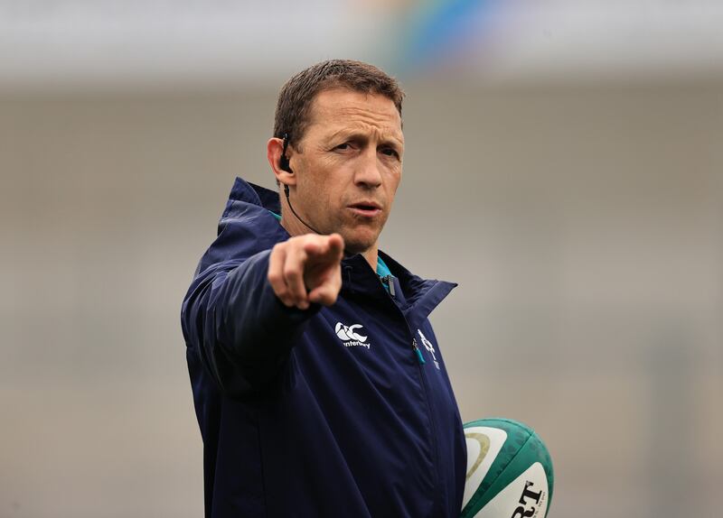Ireland head coach Scott Bemand. Photograph: Billy Stickland/Inpho
