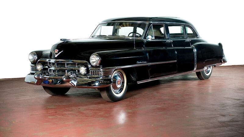 A 1951 Cadillac 75, once owned by Eva Duarte de Perón