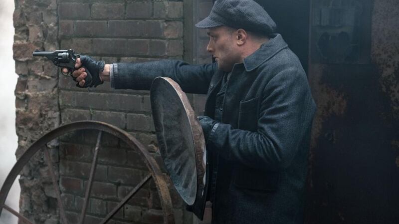 Cosmo Jarvis as Barney in Peaky Blinders. Photograph: Robert Viglasky/BBC/Caryn Mandabach Productions