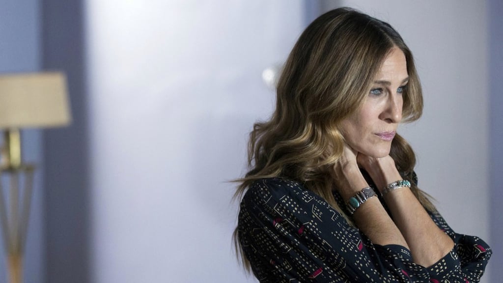 Sarah Jessica Parker stars in Sharon Horgan’s dark new comedy-drama, “Divorce”.