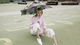 An umbrella that keeps you dry in winds of 100k, and looks good too