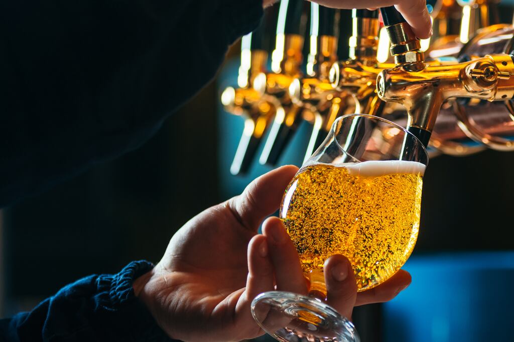 The Vintners Federation of Ireland has a reduction of 7.5 per cent in excise tax would mean a 4 cent reduction of the price of a pint. Photograph: iStock