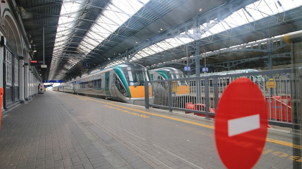 Heuston Station. Photograph: Nick Bradshaw/The Irish Times