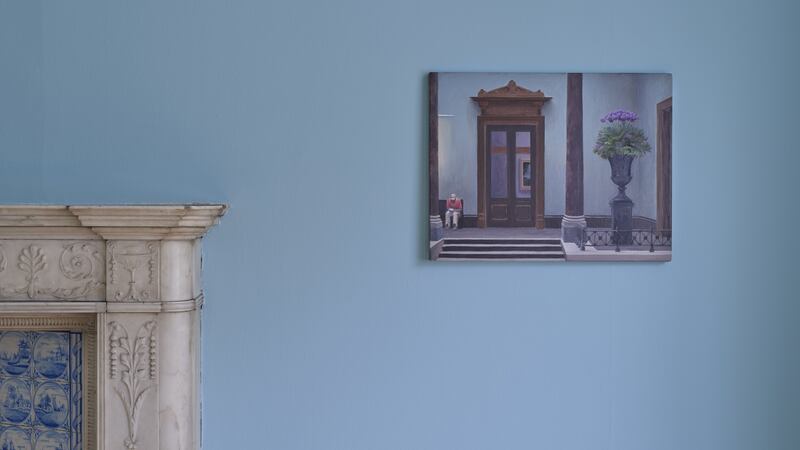 Eithne Jordan, ‘Dining Hall II, 2016’, oil on linen, 50 x 65 cm