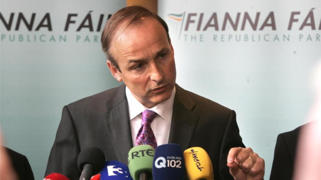 Fianna Fáil’s capacity to recover will depend on its leader Micheál Martin’s success in tackling inherent organisational defects. Photograph: Dara Mac Dónaill