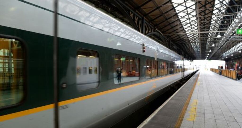 Conducting a feasibility study into a cross-Border high-speed rail line is one of the Irish Government’s main commitments in last year’s New Decade, New Approach deal to restore northern devolution. File photograph: David Sleator/The Irish Times
