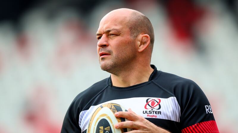 Rory Best captains Ulster against Glasgow. Photograph: Tommy Dickson/Inpho
