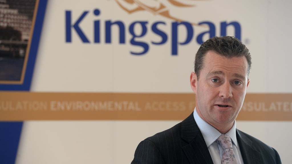 Gene Murtagh: chief executive’s pay rose more than 9 per cent last year to €1.915 million, the Kingspan group’s annual report shows. Photograph: Alan Betson