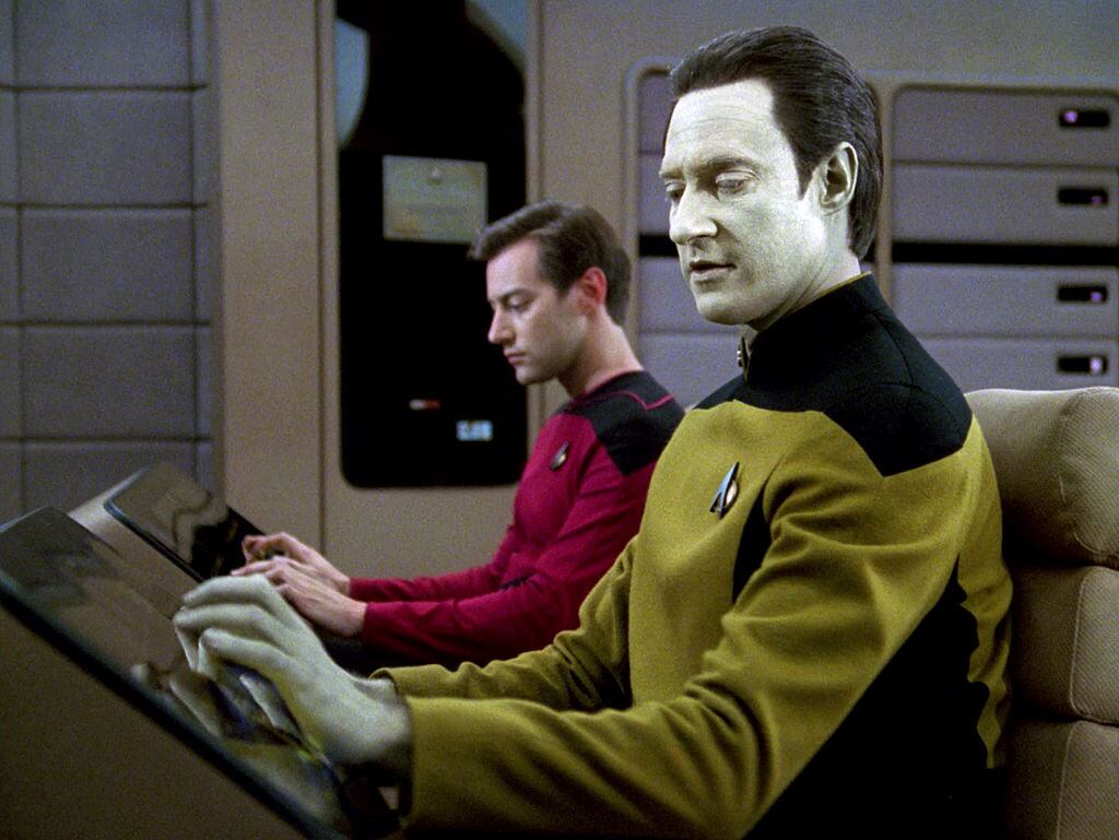 Commander Data of  Star Trek – The Next Generation: time is running out for his prediction of a united Ireland by 2024. Photograph: CBS via Getty Images