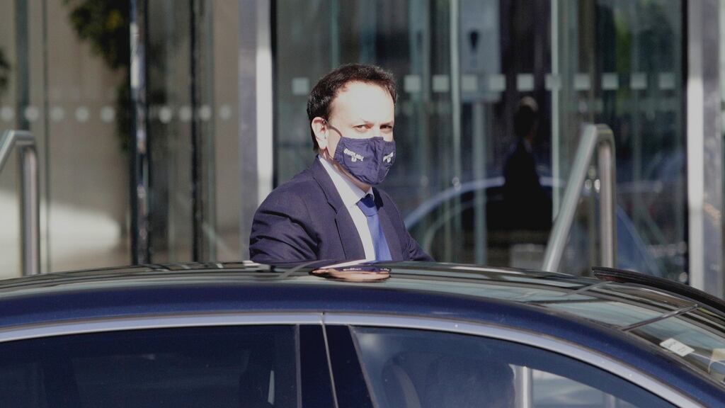 Tánaiste Leo Varadkar: “fears” the impact of inflation on the Irish economy, especially if it pushes up the cost of borrowing. Photograph: Gareth Chaney