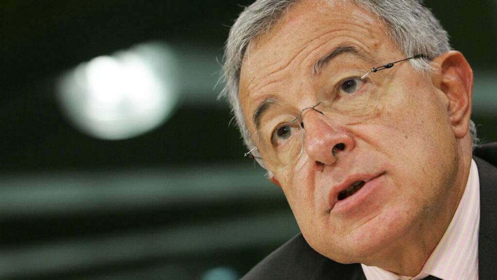 Alain Lamassoure, chairman of the EU committee on taxation: ‘candid and frank’ exchange of views with Michael Noonan. Photograph: John Thys/AFP/Getty Images