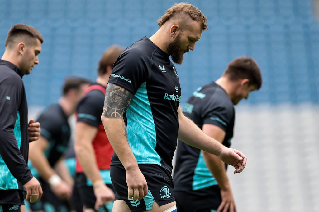 Leinster's RG Snyman will start against his former club on Saturday. Photograph: Laszlo Geczo/Inpho
