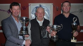 Breaking of the ice was required at Annamoe Trout Fisherery for a masterclass in canoeing