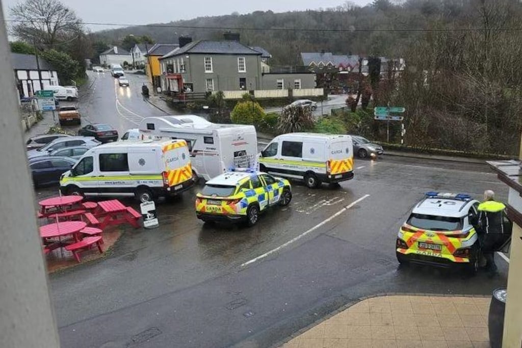 Six men were arrested after gardaí stopped and searched a camper van in Leap, Co Cork