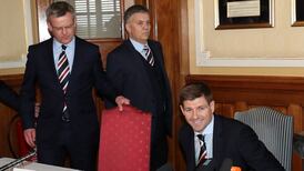 Steven Gerrard signs four-year deal as new Rangers boss
