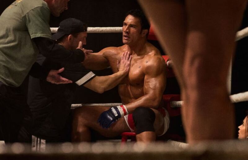 Dwayne Johnson in The Smashing Machine