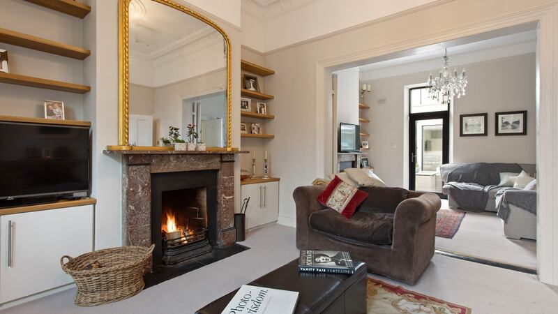 The front reception room.