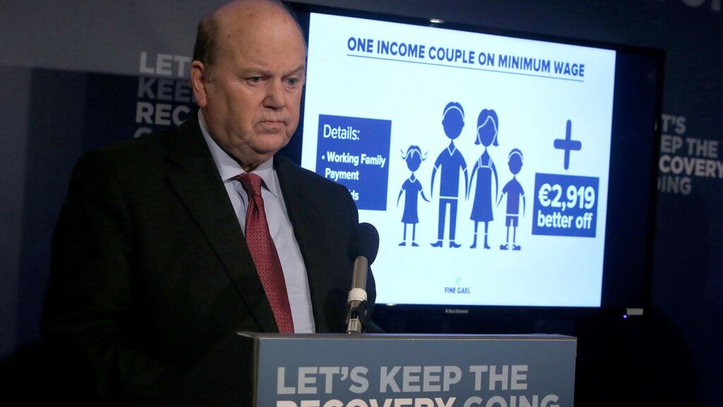 Minister for Finance Michael Noonan. Photograph: Brian Lawless/PA Wire