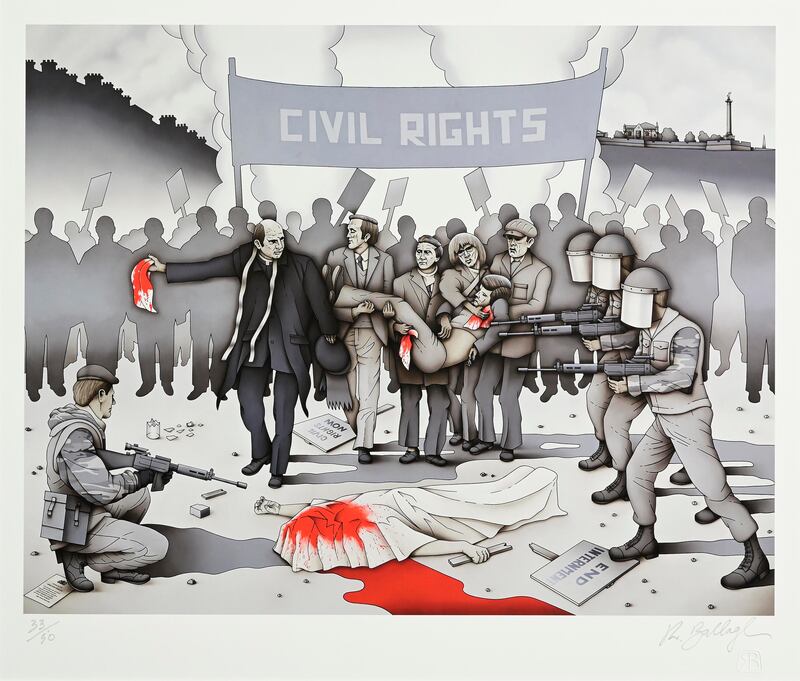 Civil Rights by Robert Ballagh