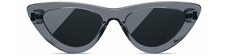 Cat eye black sunglasses, €95, costume.ie