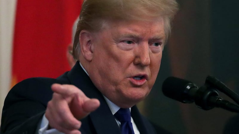 On her poor chemistry with Donald Trump, Ms Merkel said: “I think it has structural causes.” Photograph: Getty