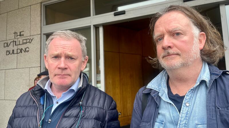 Victims of Bill Kenneally: Paul Walsh (left) and Gerry Mullane. Photograph: Ronan McGreevy