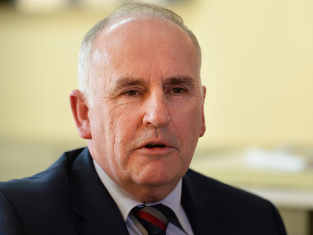 Billionaire stud owner Luke Comer. Photograph: Cyril Byrne/The Irish Times