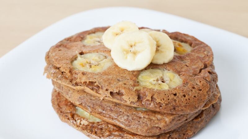 A banana-and-walnut combo makes foo a pancake with a texture like that of an underbaked cookie. Photograph: Getty Images