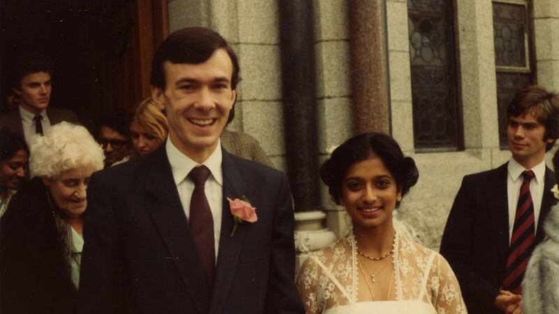 Michael and Rani Grennell first got together as teenagers in 1976. Rani’s parents were South African Indians, who moved to Ireland when she was four.