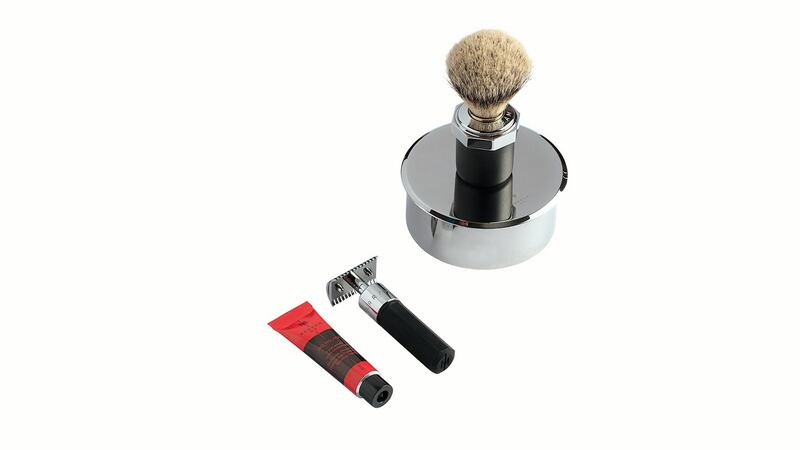 Marram Co Brush, Bowl and Razor Set (€410, The Marvel Room Brown Thomas)