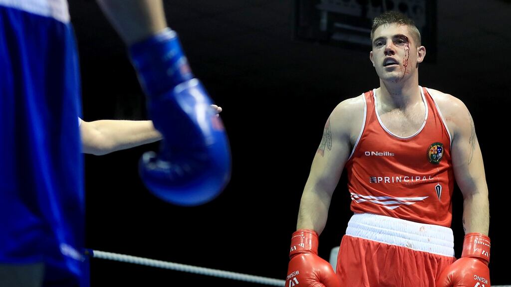 Joe Ward: will represent Ireland at next month’s World Elite Championships in Hamburg. Photograph: Donall Farmer/Inpho