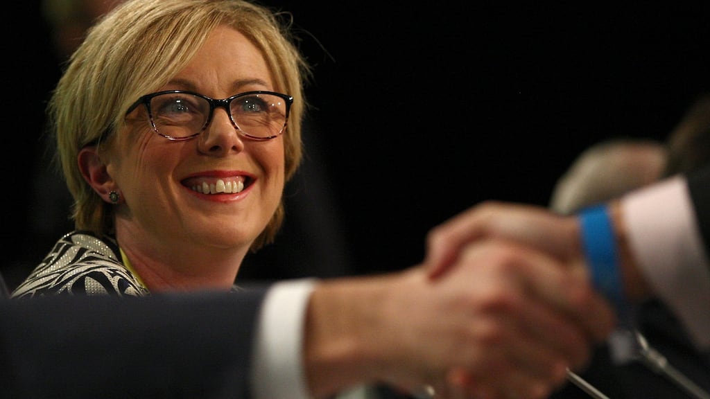 Minister for Social Protection Regina Doherty said the Bill would resolve a number of difficulties in the registration of donor-assisted births. Photograph: Donall Farmer/ The Irish Times