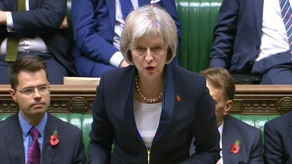 Assumption that May’s Conservatives would win handsomely drove the pound higher last month. Photograph: PA