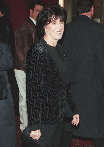 Nora Ephron arrives at the premiere of You've Got Mail in New York in 1998. Photograph: Matt Ccampbell/AFP via Getty Images