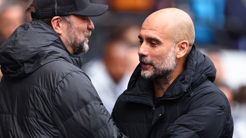 “When each looks at the other, he sees someone very like himself. Each has more in common with the other than he does with almost anyone else in the game.” Photograph: Robbie Jay Barratt - AMA/Getty Images