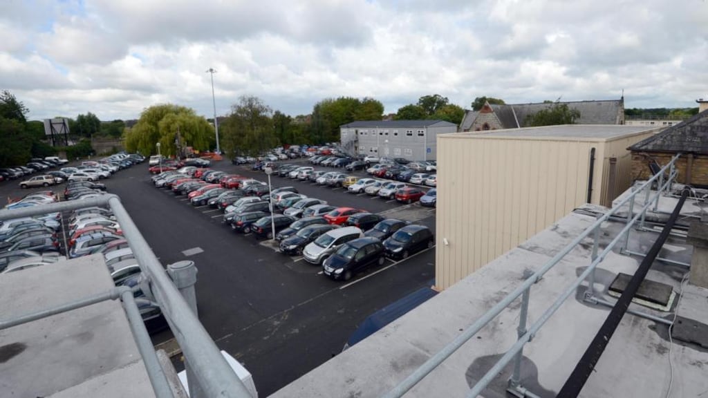 The site of the proposed National Children’s Hospital, at St James’s Hospital, Dublin. Photograph: Eric Luke / The Irish Times