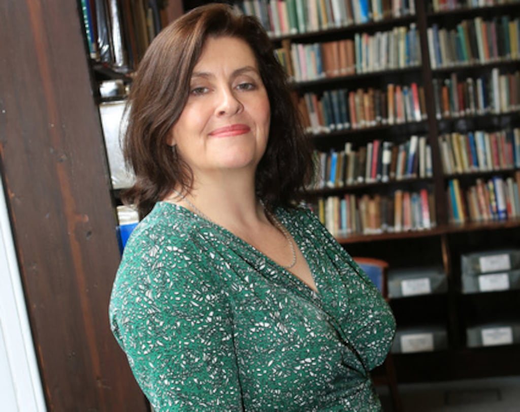 Jo Egan: a wide range of achievements in the arts in Ireland, north and south, from the humblest suburban voluntary groups right up to the Abbey Theatre. Linen Hall Library, Belfast.
