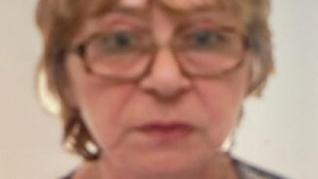 Ludmila Poletelova (61). Photograph: Police Service of Northern Ireland on Twitter