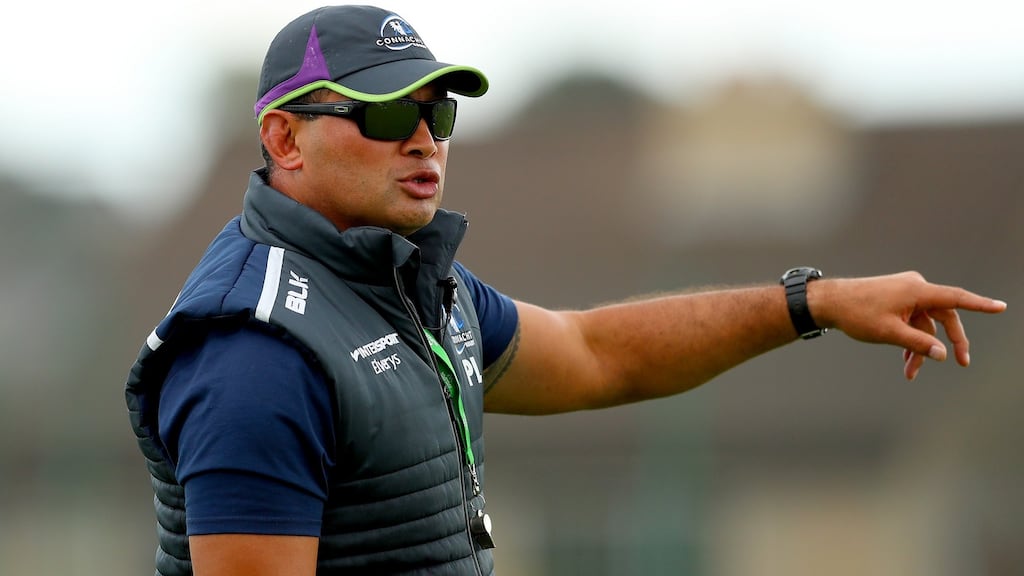 Connacht rugby’s head coach Pat Lam says today’s man needs to be open and brave enough to just be himself. Photograph: James Crombie/Inpho