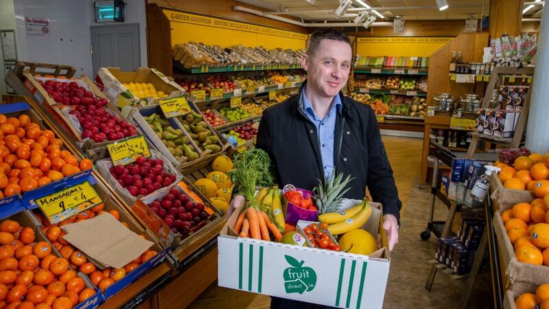 Michael O'Sullivan, owner of Garden Goodness in Cork. Photograph: Daragh Mc Sweeney/Provision