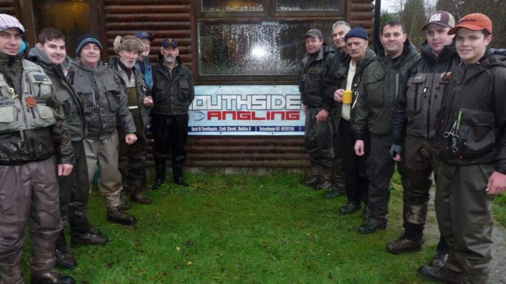 Winter league finalists at Annamoe Trout Fishery in Co Wicklow last weekend.