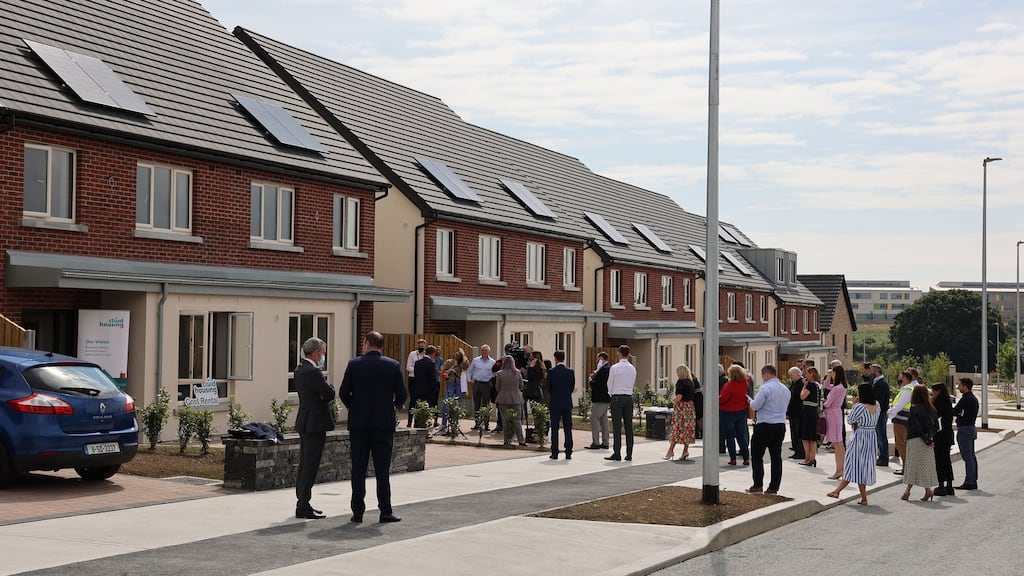 Clúid received 1,080 applications for 25 cost-rental homes at Taylor Hill, Balbriggan, Co Dublin. Photograph:Nick Bradshaw