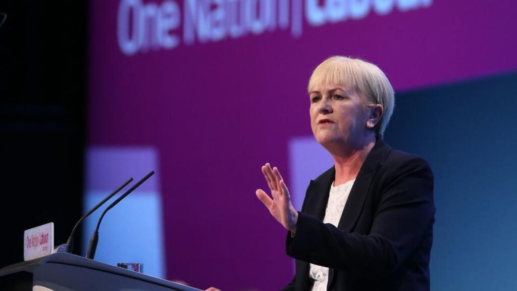 Johann Lamont, leader of the Scottish Labour Party: for now she has managed to quieten dissent in her own rants. Photograph: Peter Macdiarmid/Getty