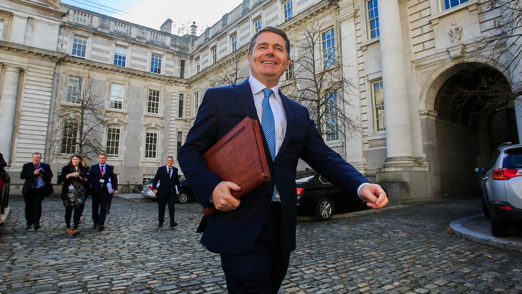 Something for everybody in Paschal Donohoe’s latest budget? Photograph: Gareth Chaney Collins