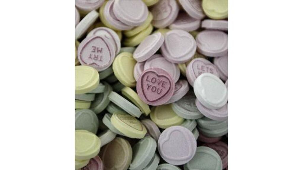 Food jockeys offered sweets and other nibbles to match the acts at Sencity, Dublin. Photograph: Phil Noble/Reuters