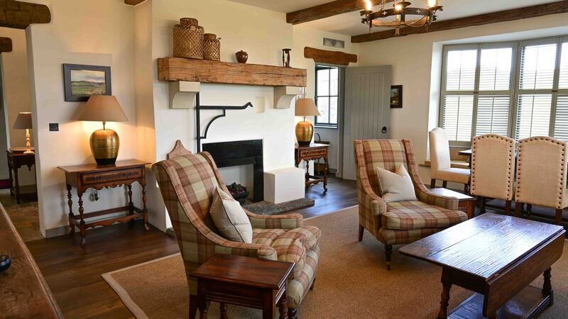 A three-bed suite with sea views at Trump International, Doonbeg.