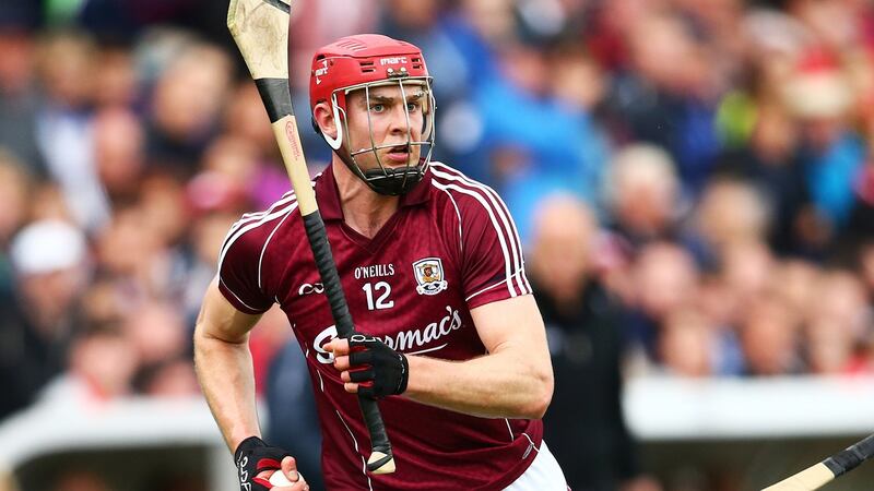 Jonathan Glynn in action for Galway last summer. “Lads might talk down New York but to be honest the talent here is unbelievable.” Photograph: Cathal Noonan/Inpho