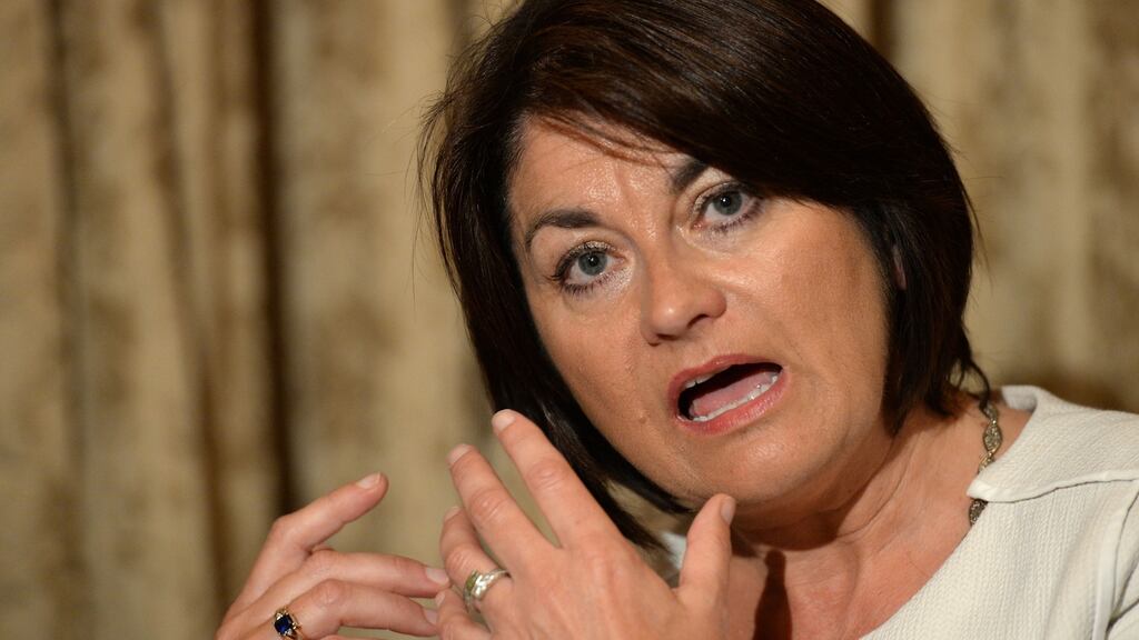 Outgoing Senator Fidelma Healy Eames is nominating Jonathan Irwin from the Jack & Jill Foundation for a Seanad seat. Photograph; Dara Mac Dónaill / The Irish Times