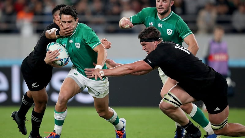 Joey Carbery is set to make his Ireland return against Japan and the USA in July. Photograph: Dan Sheridan/Inpho